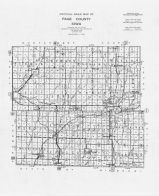 Page County Road Map, Page County 1946